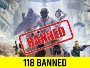 Pubg ban and 117 more Chinese app banned by India.